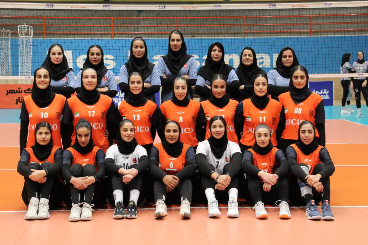 شکست بانوان والیبالیست مس مقابل مدافع عنوان قهرمانی