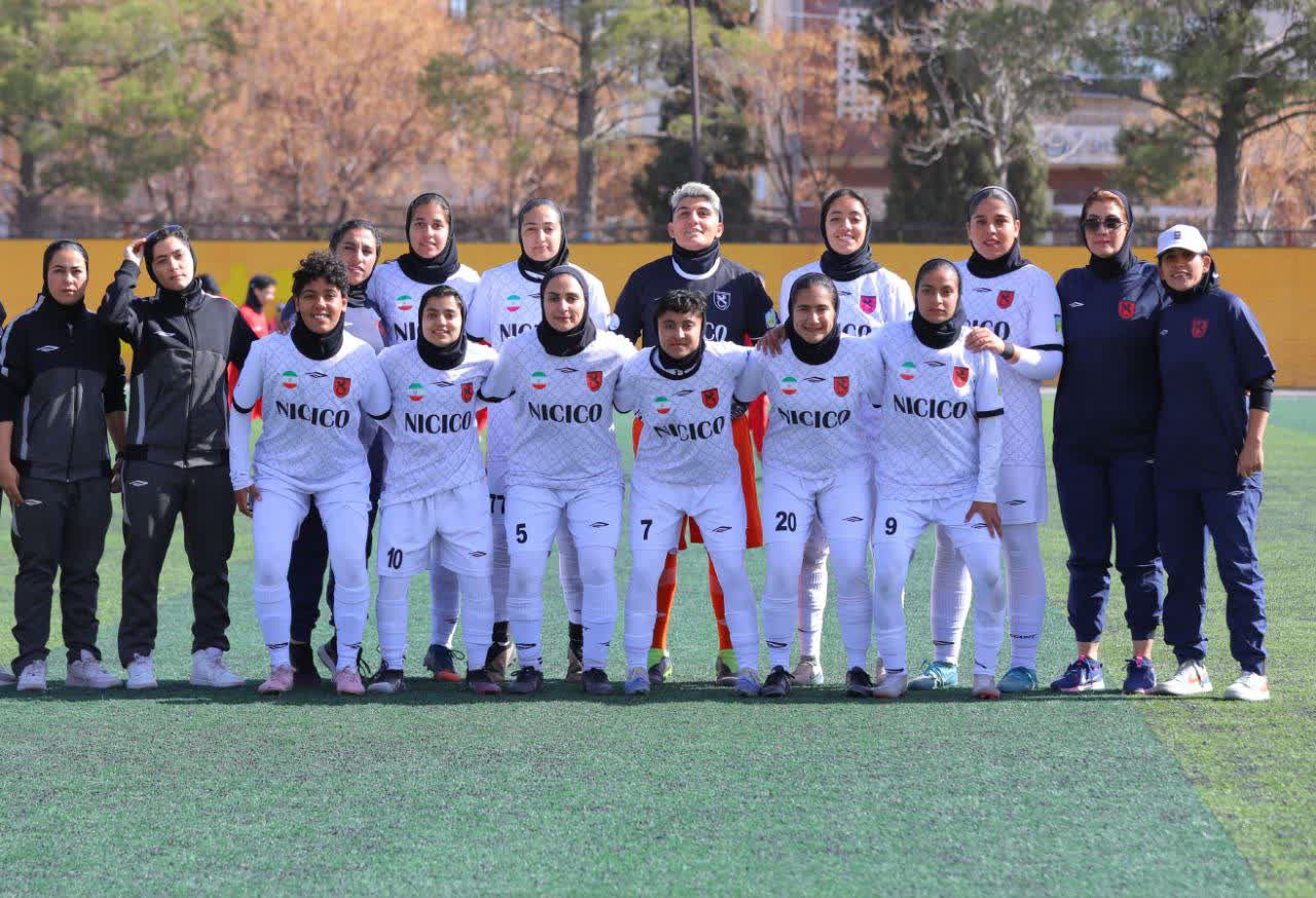 بانوان فوتبالیست مس نتیجه را به نساجی واگذار کردند