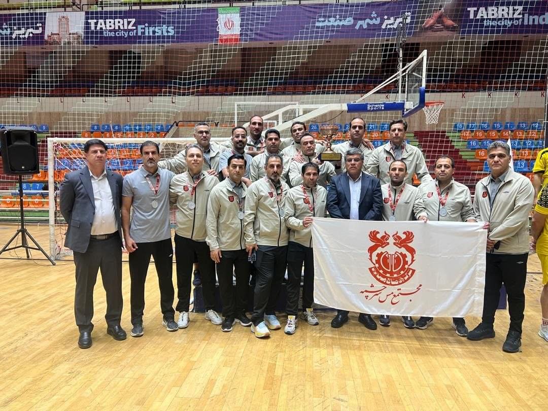 نایب‌قهرمانی پیشکسوتان مس سرچشمه در رقابت‌های فوتسال ایمیدرو
