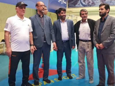 حضور مسئولان شهرستان رفسنجان در اردوی تیم ملی کشتی جوانان کشور