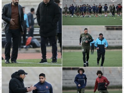 تمرینات تیم فوتبال مس رفسنجان با حضور مدیرعامل و ملی‌پوش تازه‌وارد عراقی از سر گرفته شد