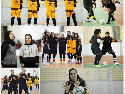 گزارش تصویری از ادامه‌ی تمرینات تیم فوتسال بانوان صنعت مس رفسنجان پیش از دیدار با سایپا تهران