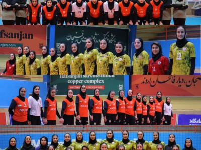 برد مقتدرانه دختران والیبالیست مس در هفته پایانی نیم فصل